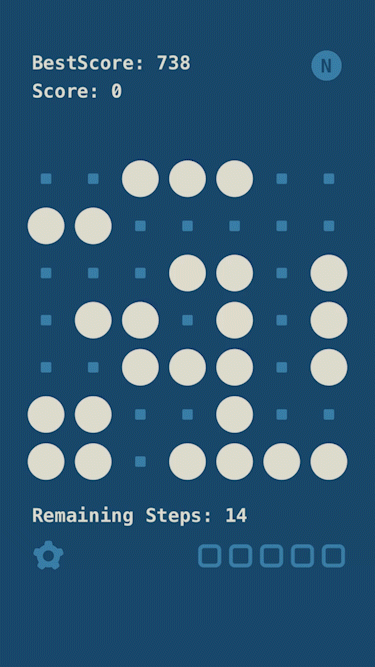 Game Screen - Meke Square