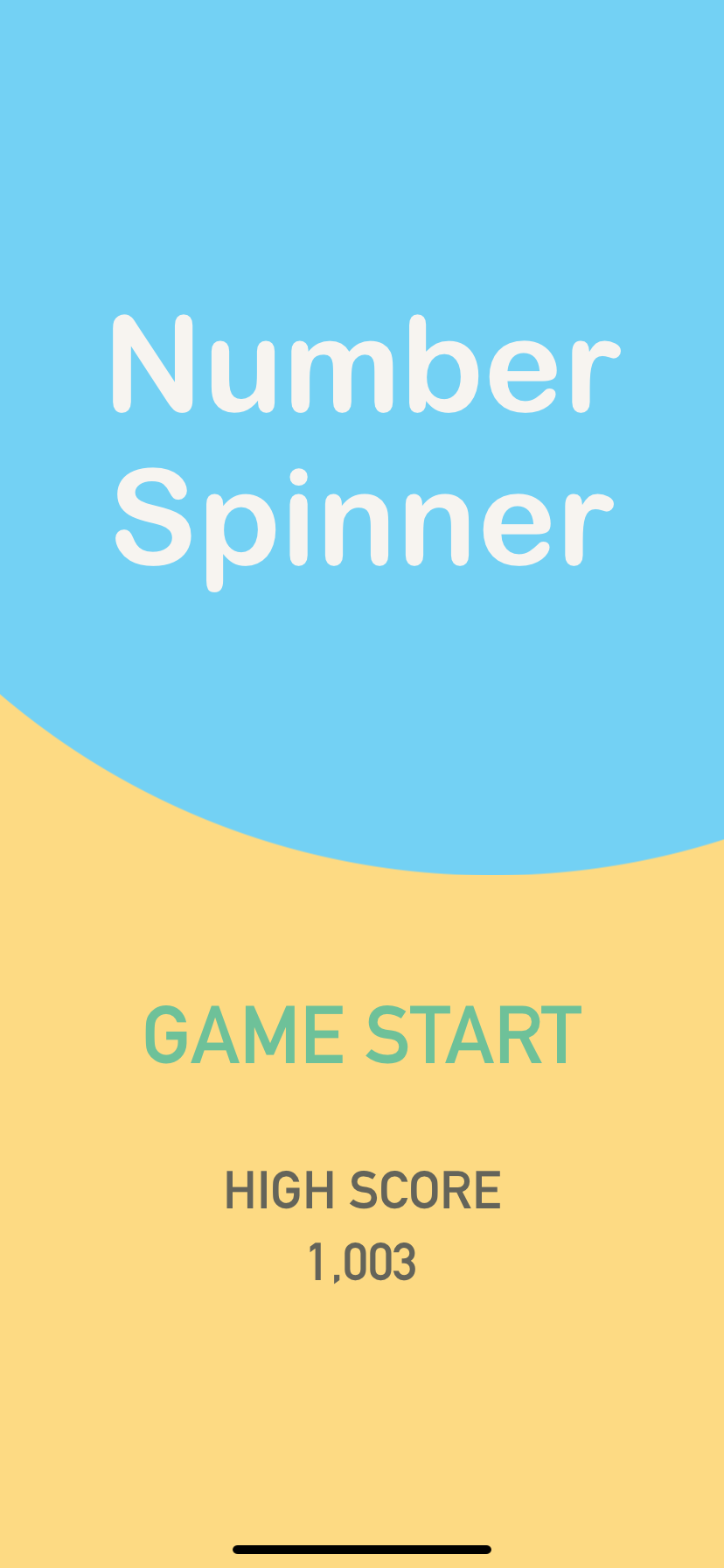 Game Screen - Top